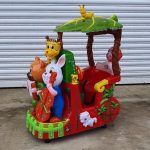 Детска клатушка с монети - Кола с музиканти