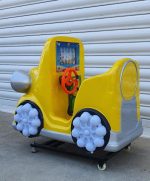 Детска клатушка с монети – кола (жълта) - Image 2