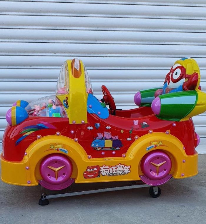 Детска клатушка с монети – цветна количка - Image 2