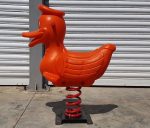 Детска клатушка с пружина - пате