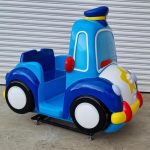 Детска клатушка с монети - полицейска кола