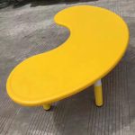 Детска масичка - жълта