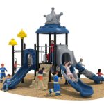 Външен детски плейграунд - Космически стил HD18-0114D