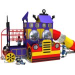 Външна детска площадка- Ракета HD18-167A