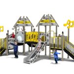 Външна детска площадка- Музикална къща HD18-168C