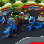 HD-047A outdoor children playground vanshen detski kat външен детски кът