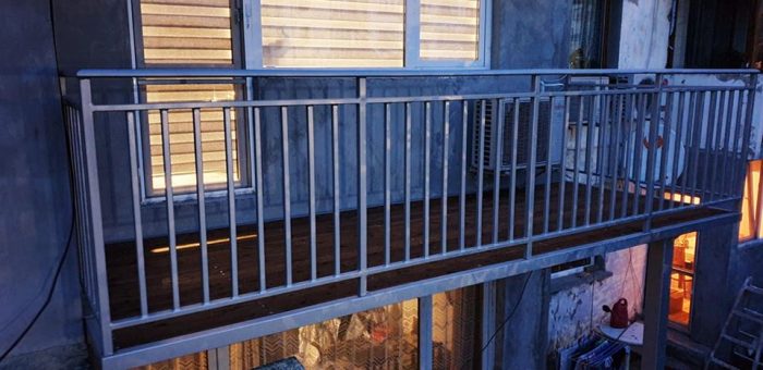 Метална конструкция - Ограда за тераса - Image 2