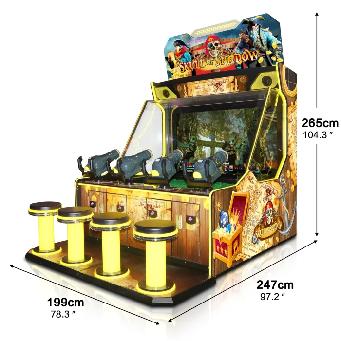 Skull of Shadow 4PL Water Shooting Game - Image 4
