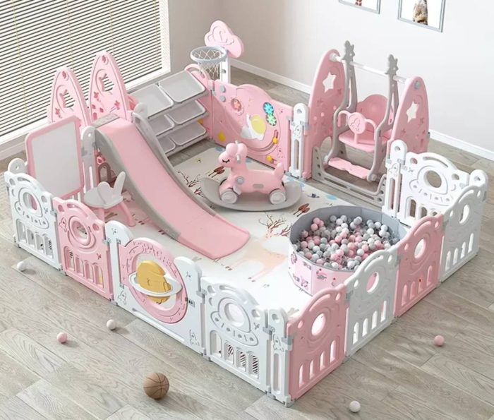 Оборудване за детски кът -Розово - Image 3