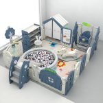 Оборудване за детски кът -Синьо - Image 4