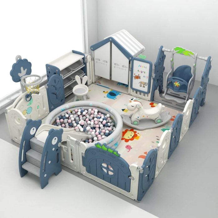 Оборудване за детски кът -Синьо - Image 4