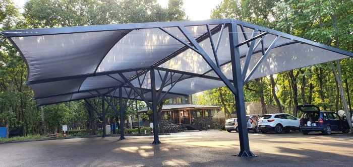 Покрит паркинг с мрежа - Image 2