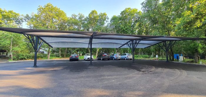 Покрит паркинг с мрежа - Image 4