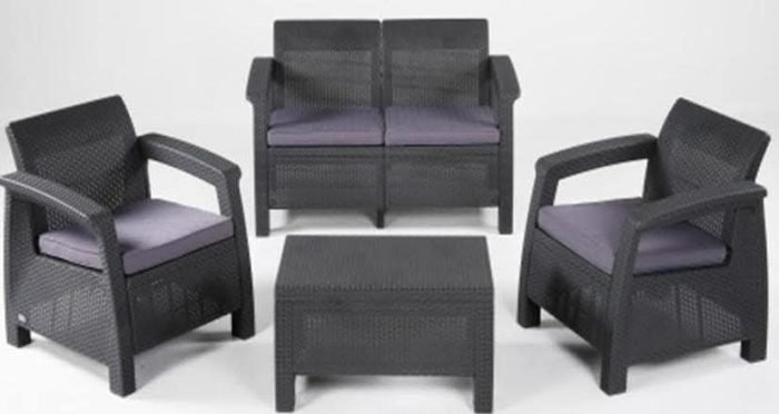 Ратанови комплекти- Черен - Image 2